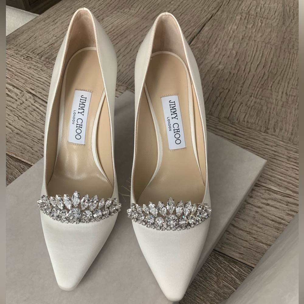 Jimmy Choo Romy heals 38 ivory